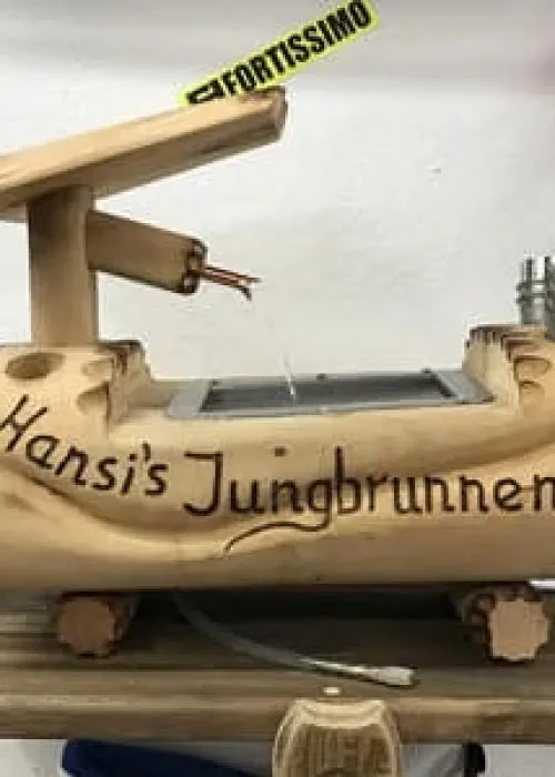 Schnaps Brunnen im Geschäft